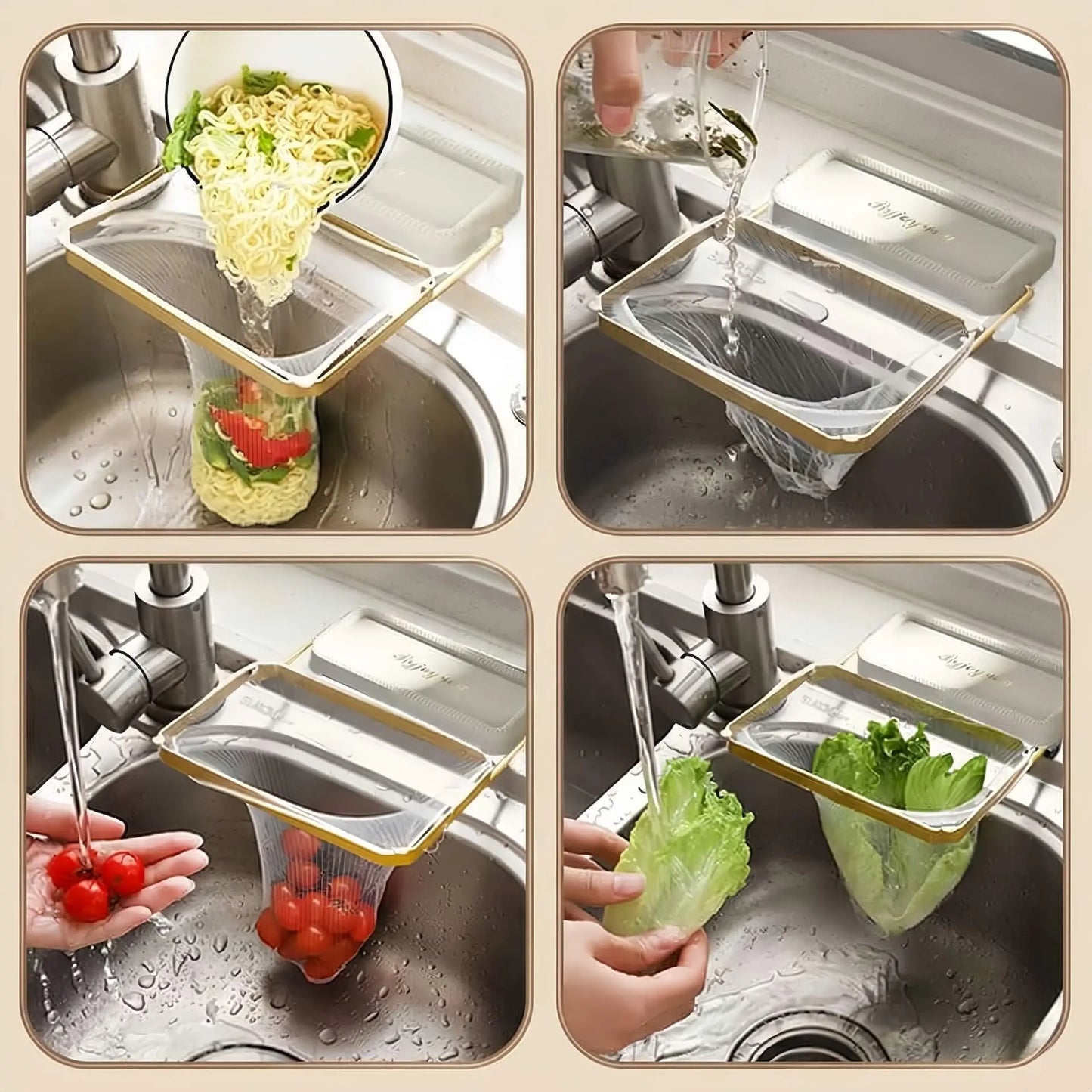 LAVIONS Katlanır Lavabo Süzgeci | 50 Filtre Hediyeli